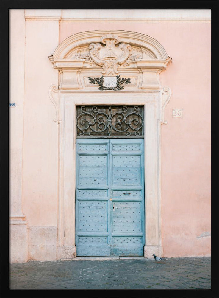 Pastel Trastevere - Reisfotografie in Rome, Italië | Poster