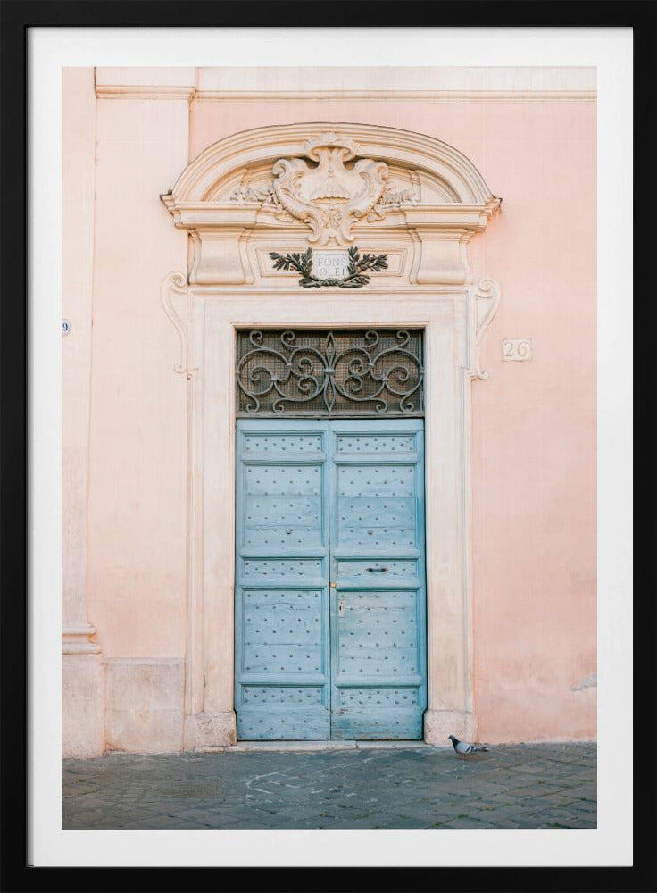 Pastel Trastevere - Reisfotografie in Rome, Italië | Poster