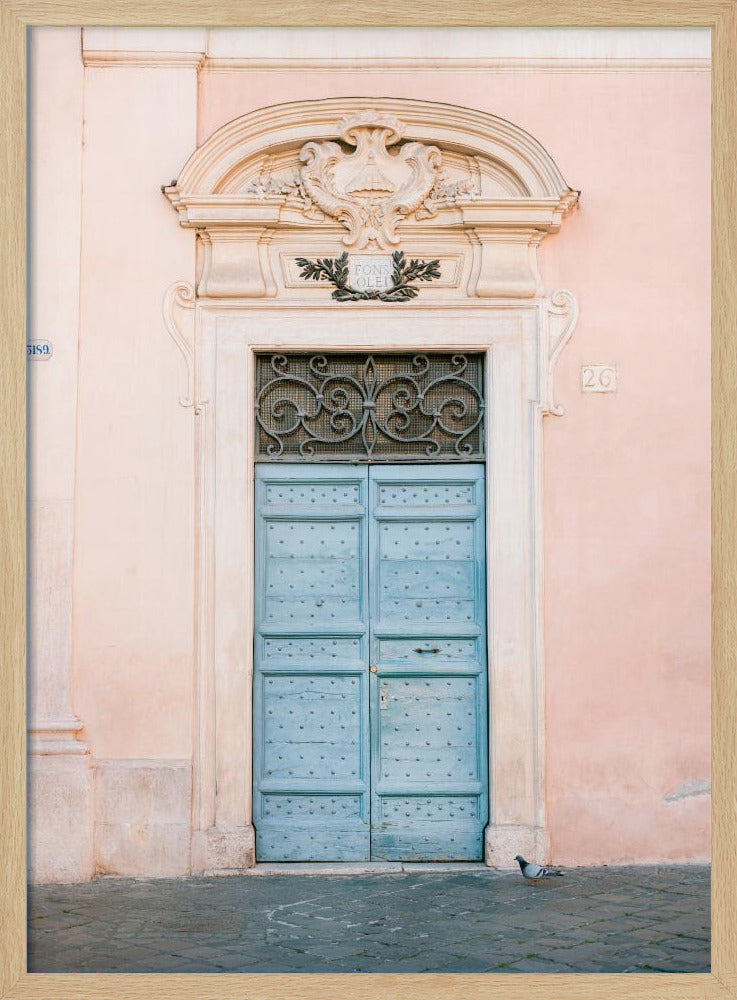 Pastel Trastevere - Reisfotografie in Rome, Italië | Poster
