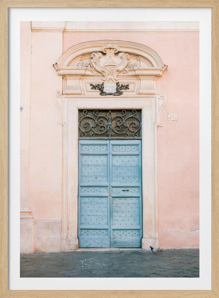 Pastel Trastevere - Reisfotografie in Rome, Italië | Poster