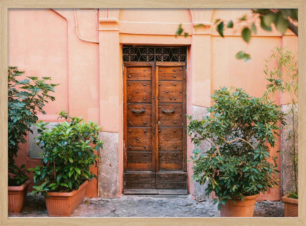 De Trastevere-deur | Poster