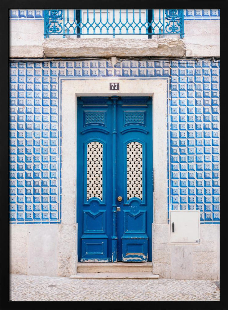 Blauw Lissabon | Poster