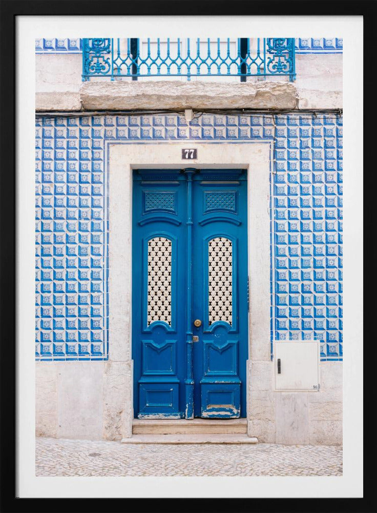 Blauw Lissabon | Poster