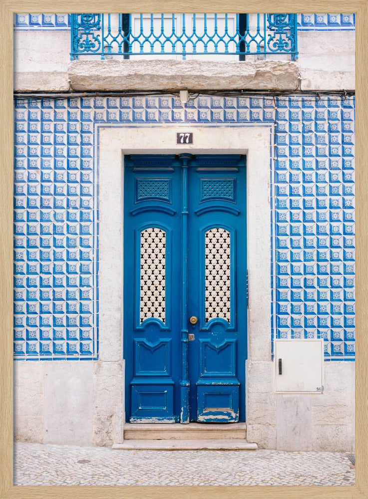 Blauw Lissabon | Poster