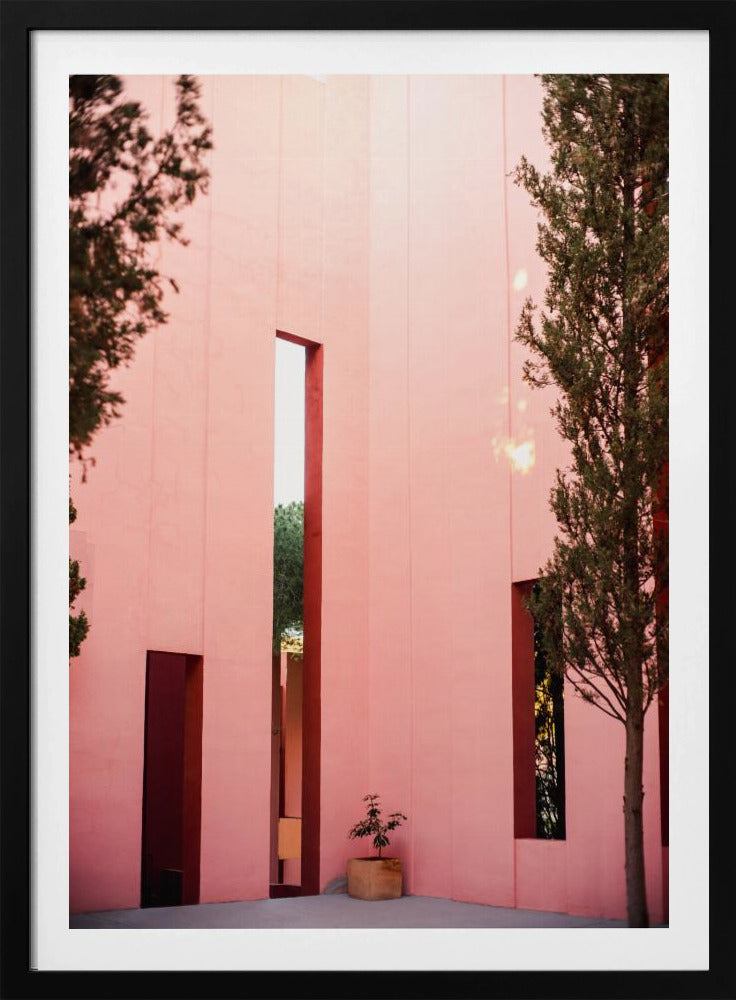 Muurschildering Rood | Poster