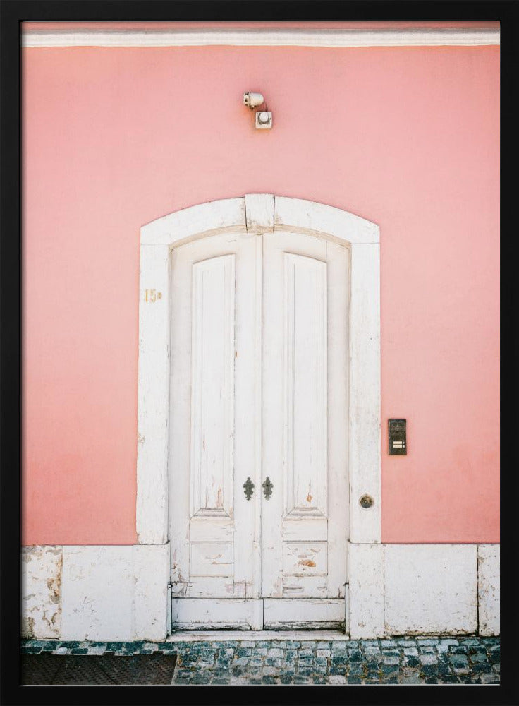 De witte deur Lissabon | Poster