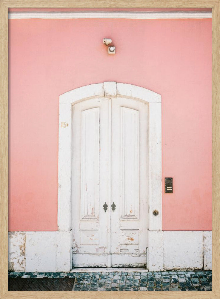 De witte deur Lissabon | Poster