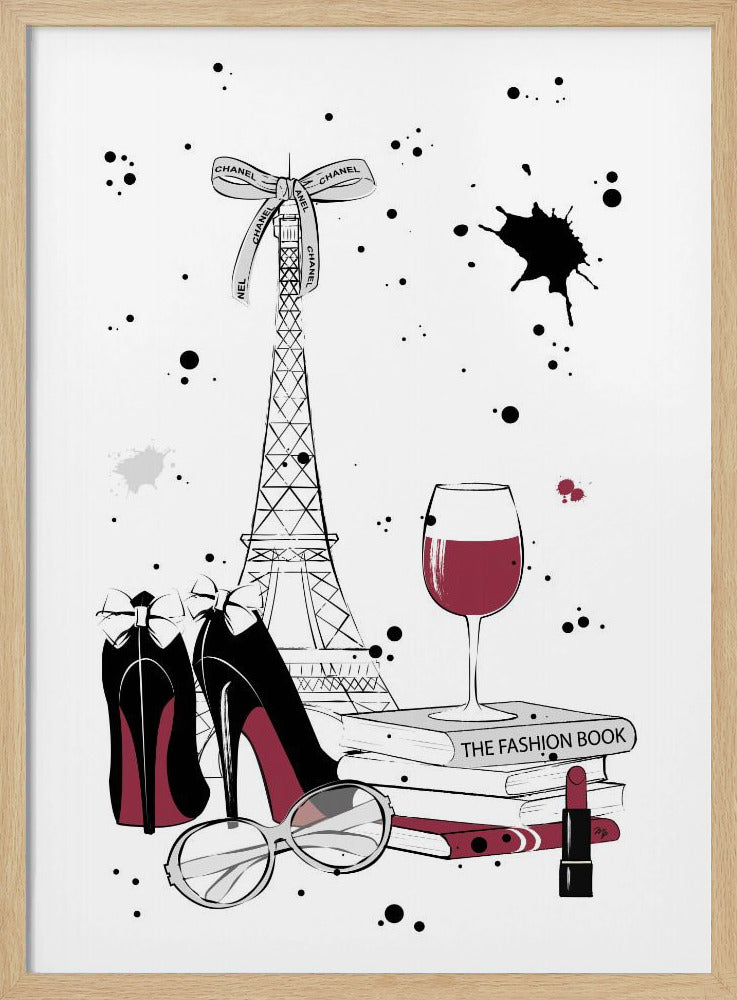 Chique Parijse Nacht | Poster