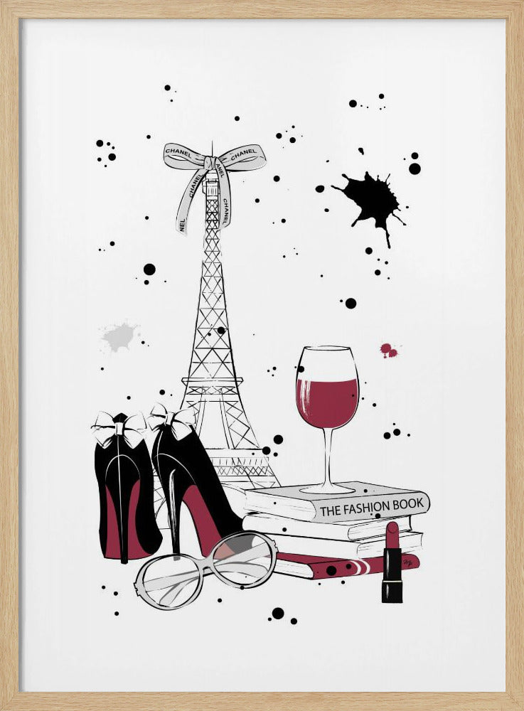 Chique Parijse Nacht | Poster