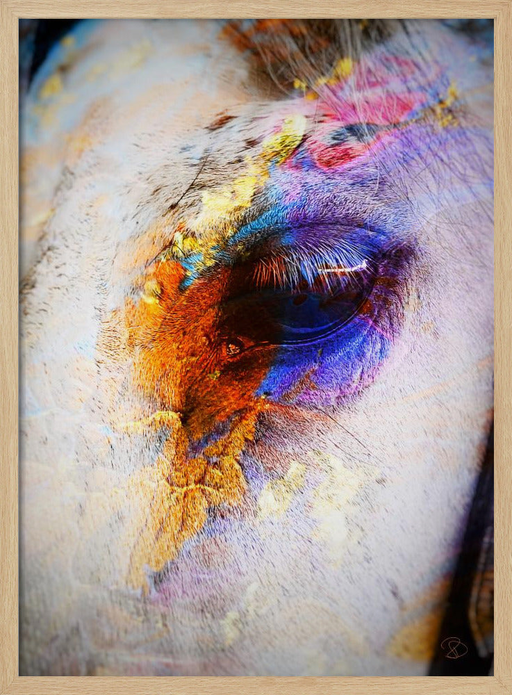 Geschilderd paard | Poster