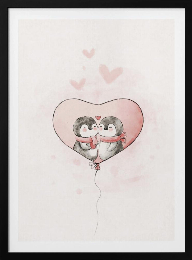 Penguin in love | Poster