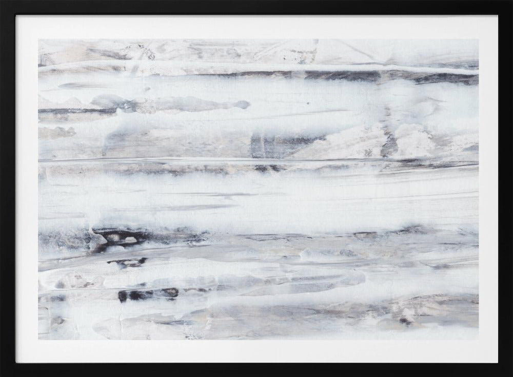Mix van koele tinten en texturen | Poster