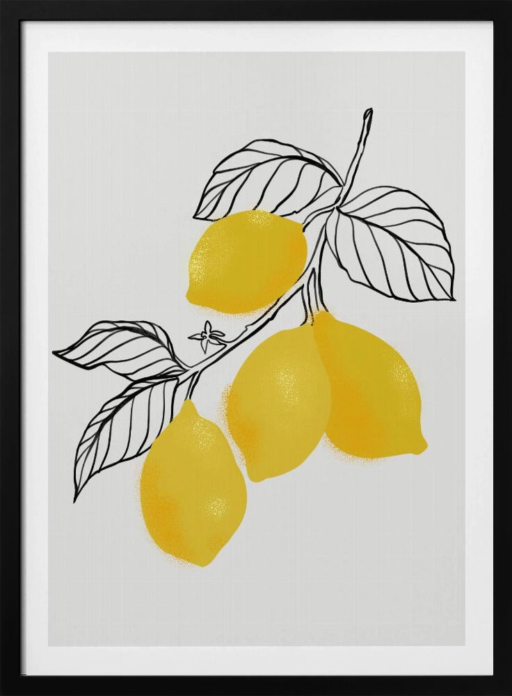 Lamya citroenen | Poster