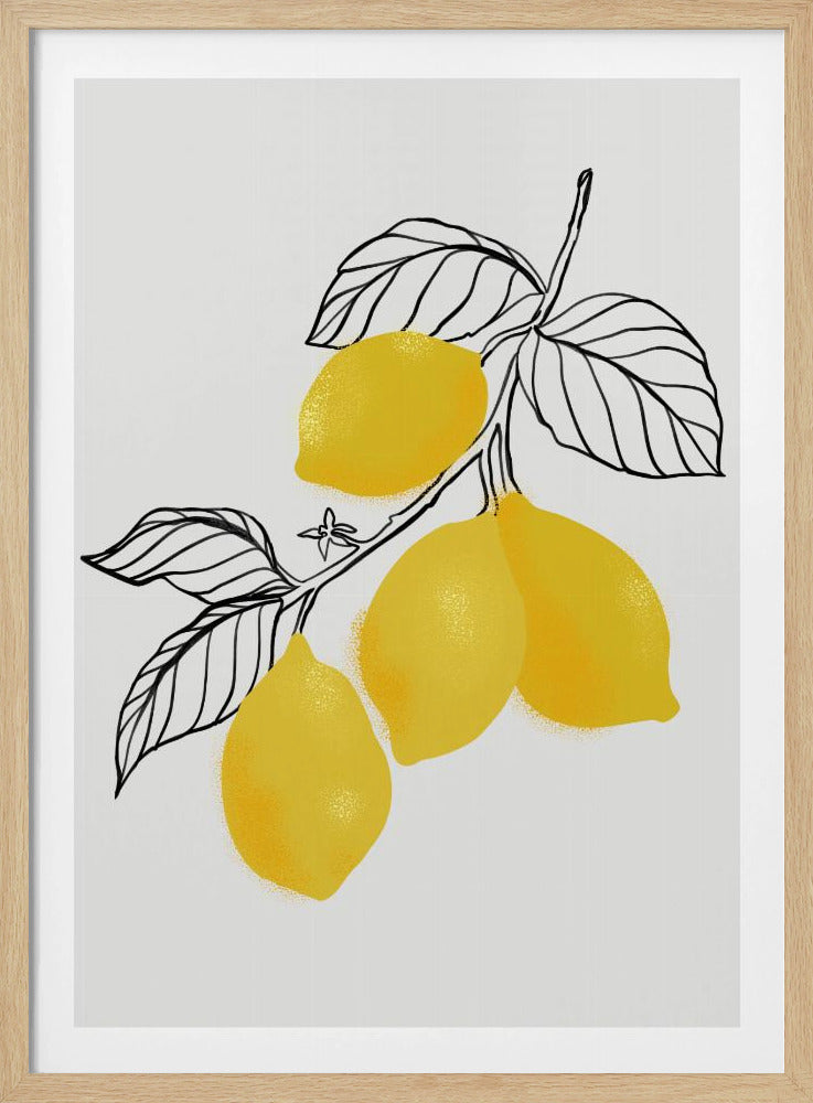 Lamya citroenen | Poster