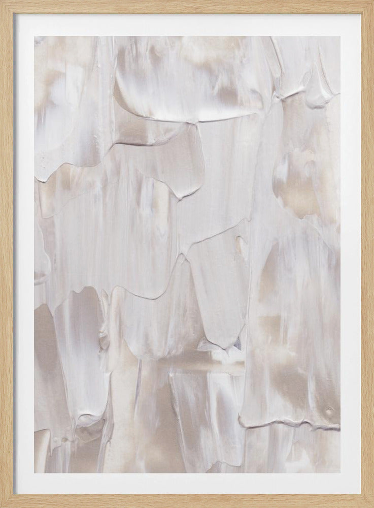 Romige abstracte textuur | Poster