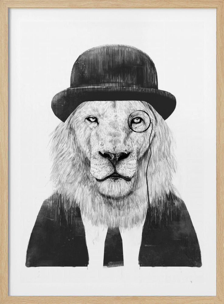 Heer Leeuw | Poster
