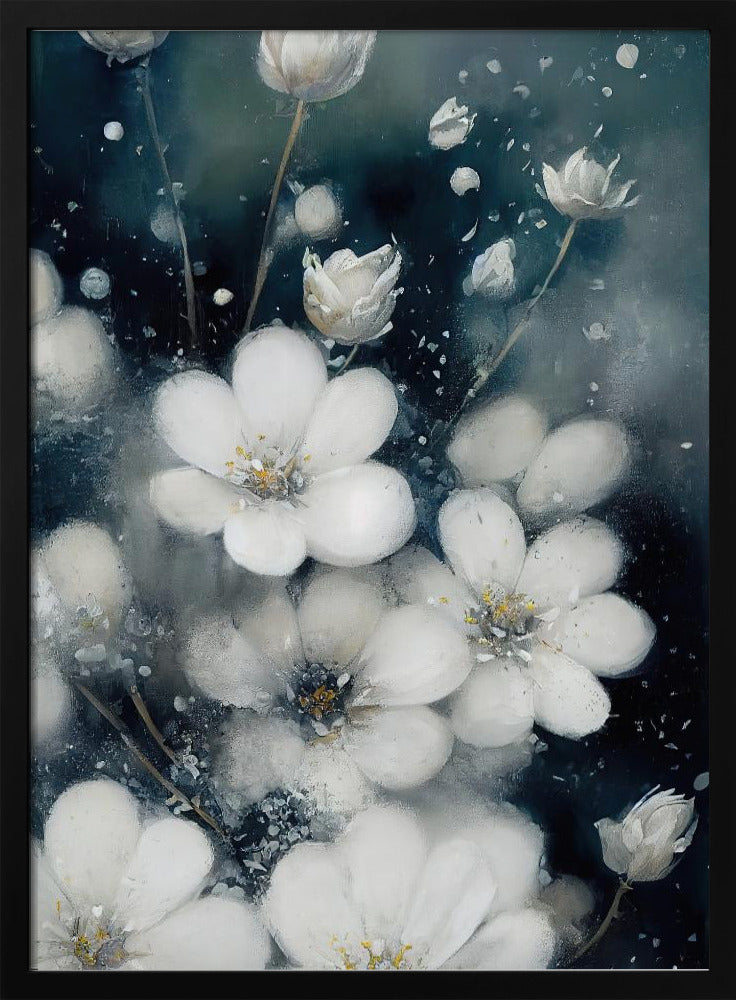 Fluisterende bloemen | Poster