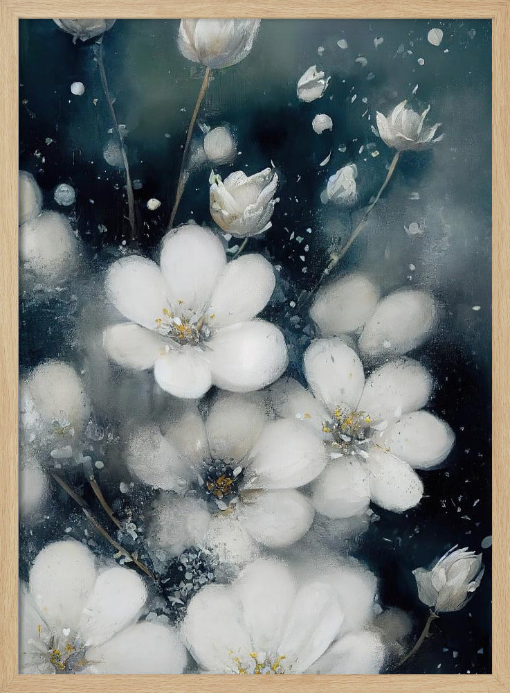 Fluisterende bloemen | Poster