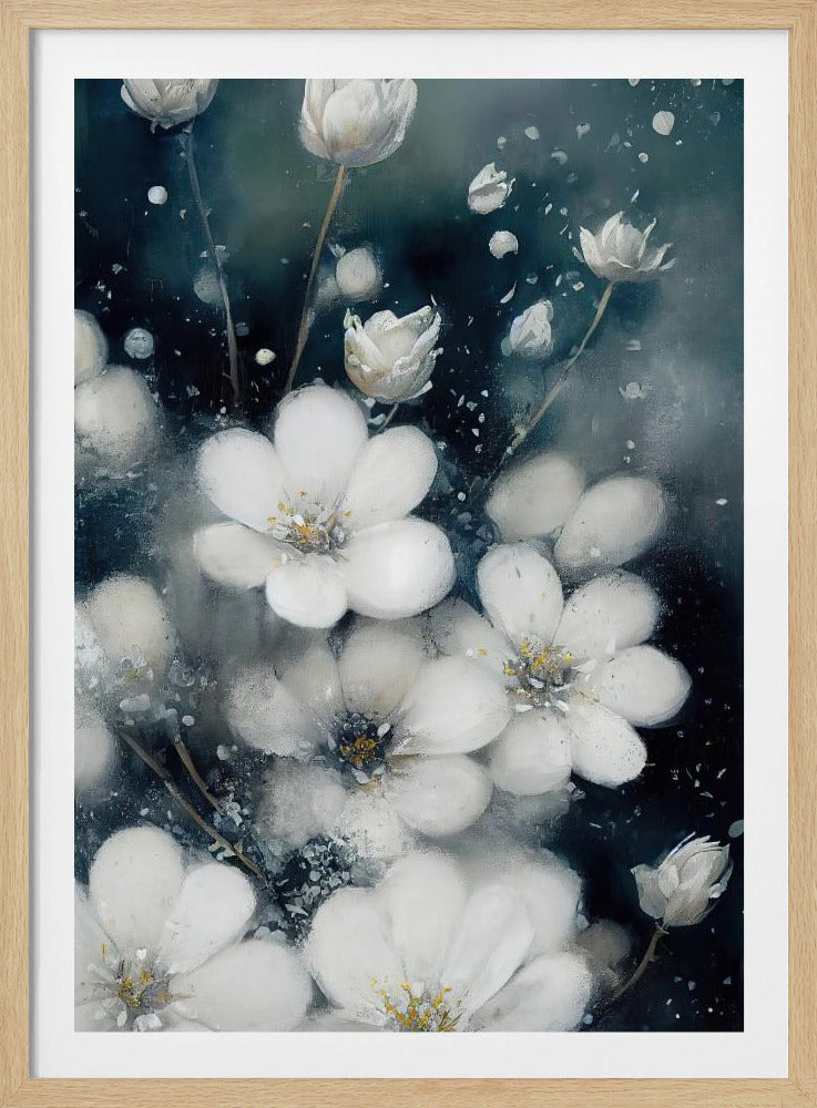 Fluisterende bloemen | Poster