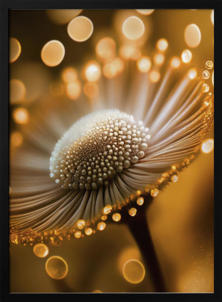Gouden Bloemblaadjes Droom | Poster