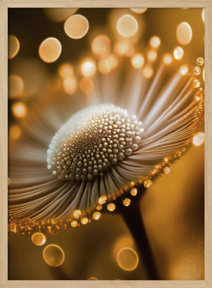 Gouden Bloemblaadjes Droom | Poster