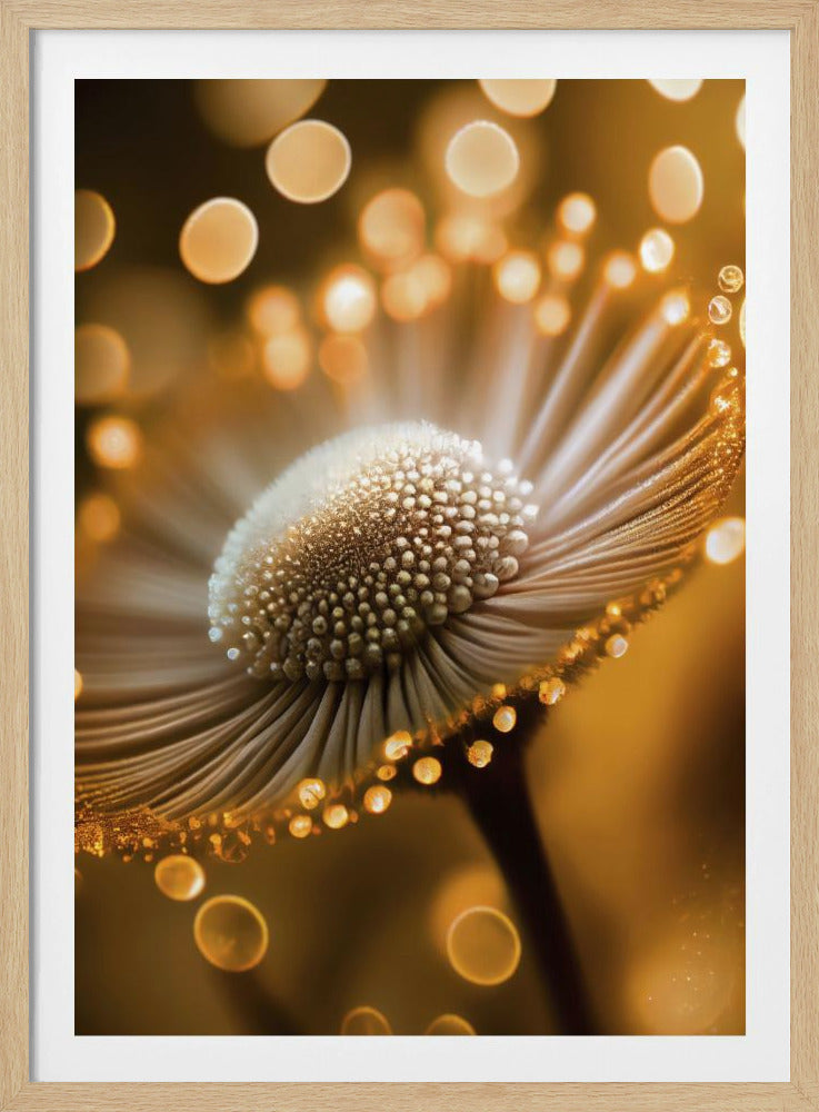 Gouden Bloemblaadjes Droom | Poster