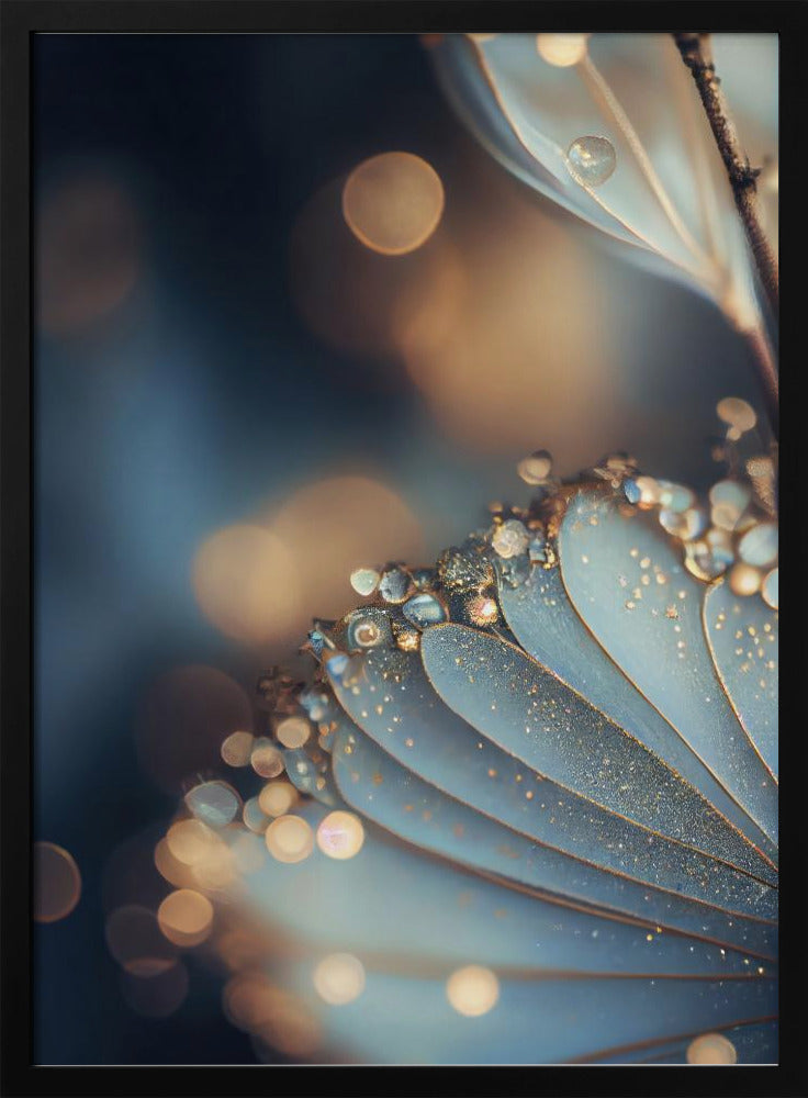 Dauwbloemige elegantie | Poster