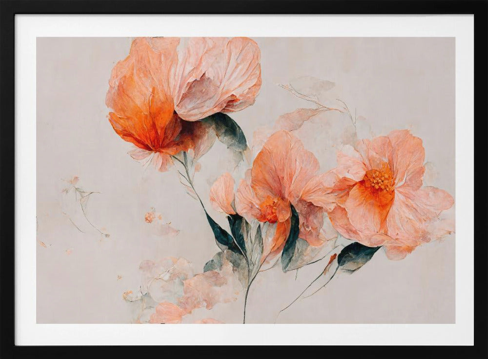 Delicate bloemendromen | Poster