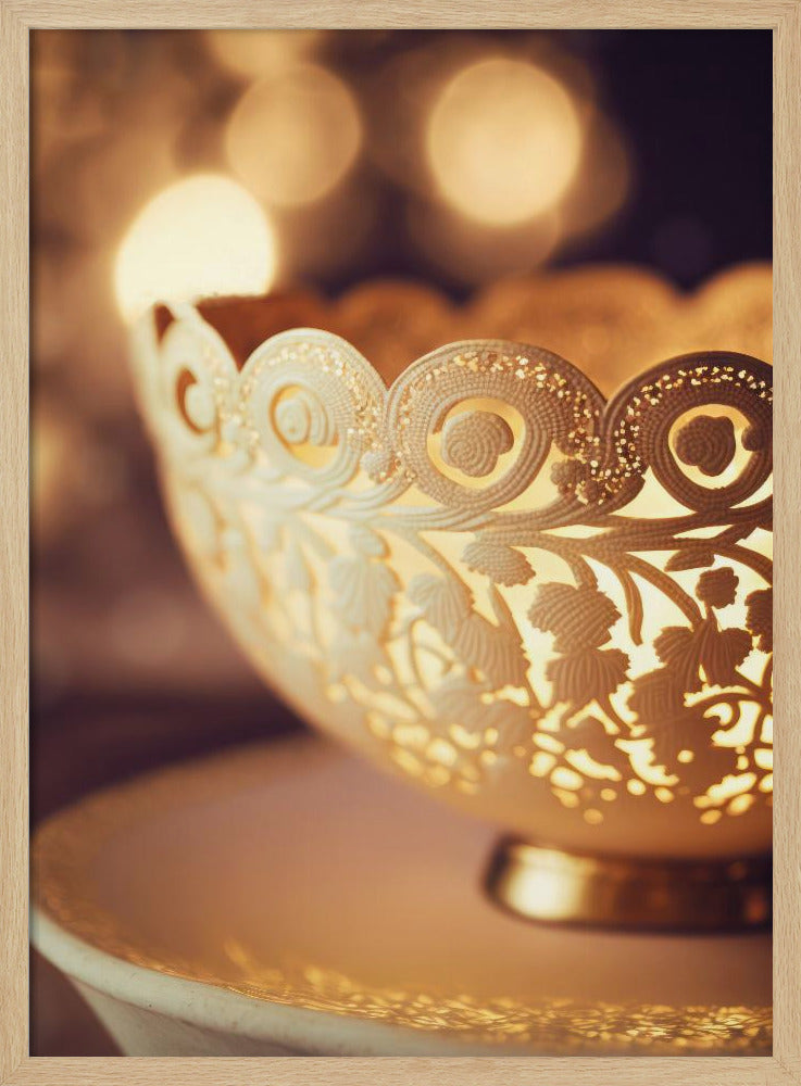 Gouden Kant Gloed | Poster