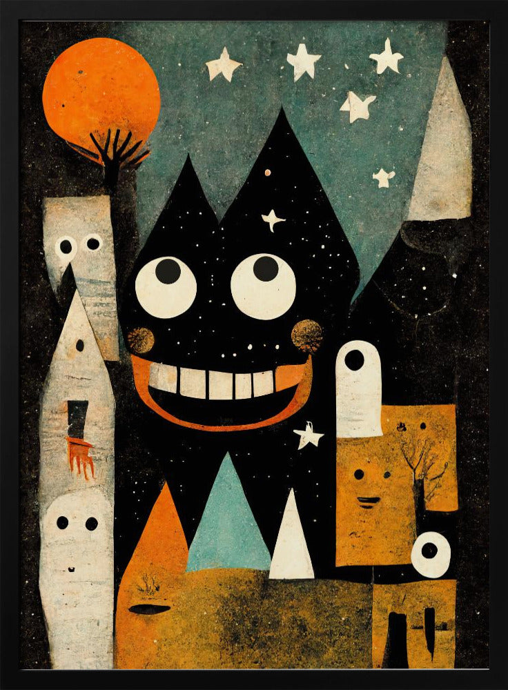 Whimsical Nightscape | Poster
