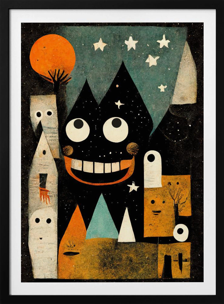 Whimsical Nightscape | Poster