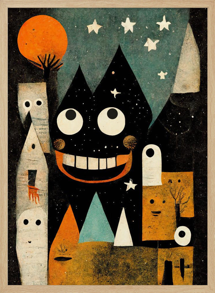 Whimsical Nightscape | Poster