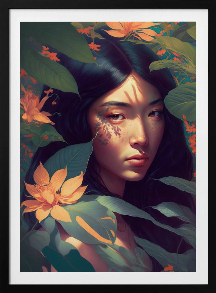 De sluier van de natuur | Poster
