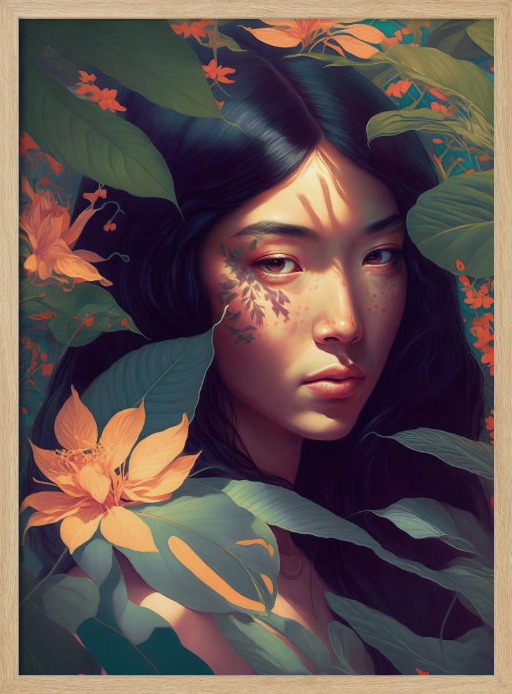 De sluier van de natuur | Poster