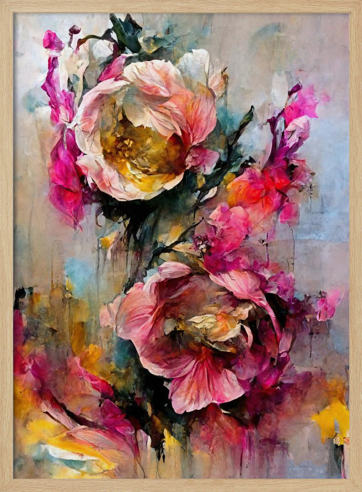 Vivid Bloom Fusion | Poster