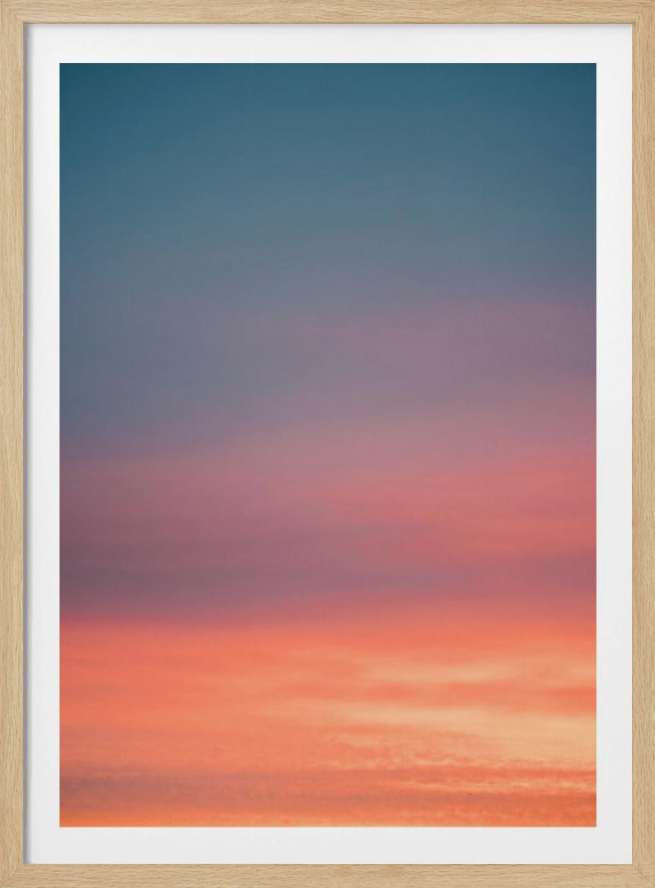 Kleurrijke zonsondergang 1 | Poster