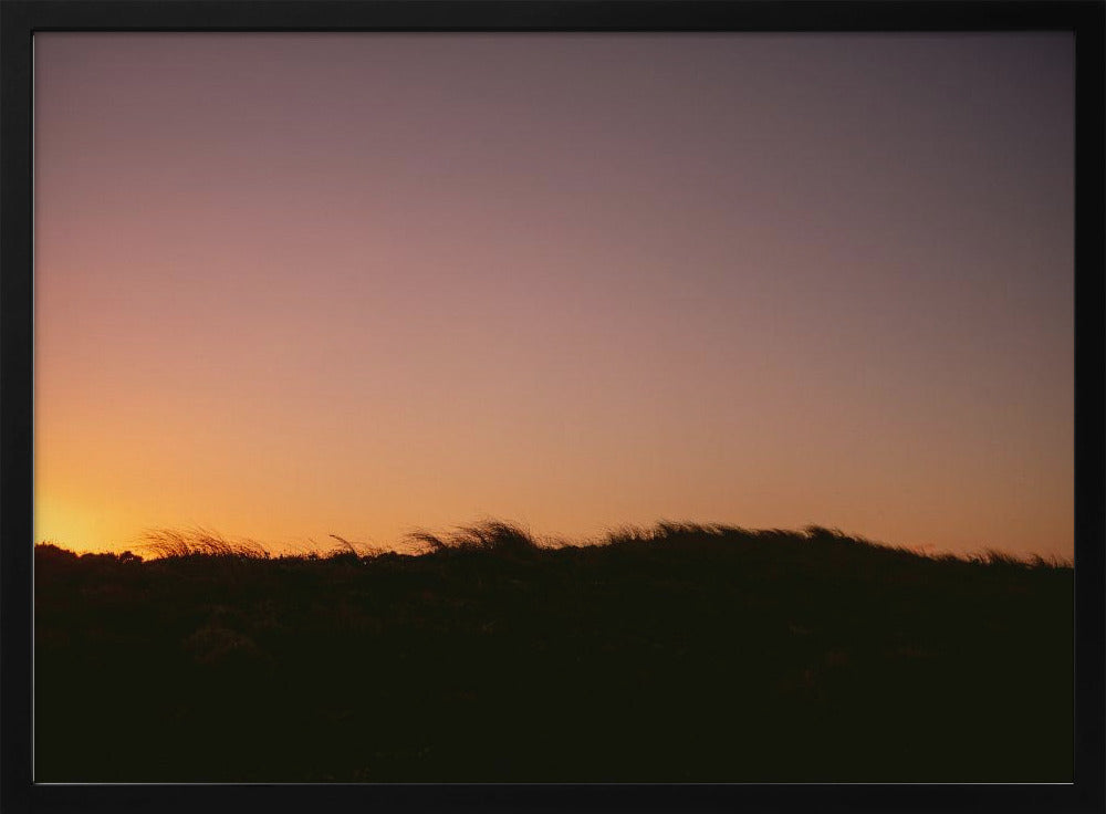 Duingras zonsondergang horizontaal | Poster