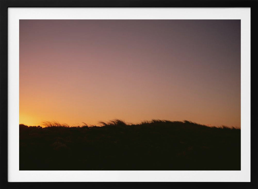 Duingras zonsondergang horizontaal | Poster