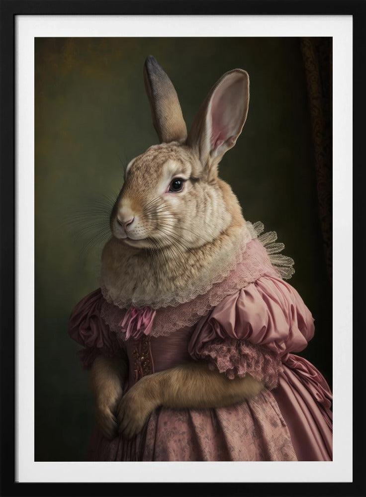 Koninklijke Konijnenvrouw | Poster