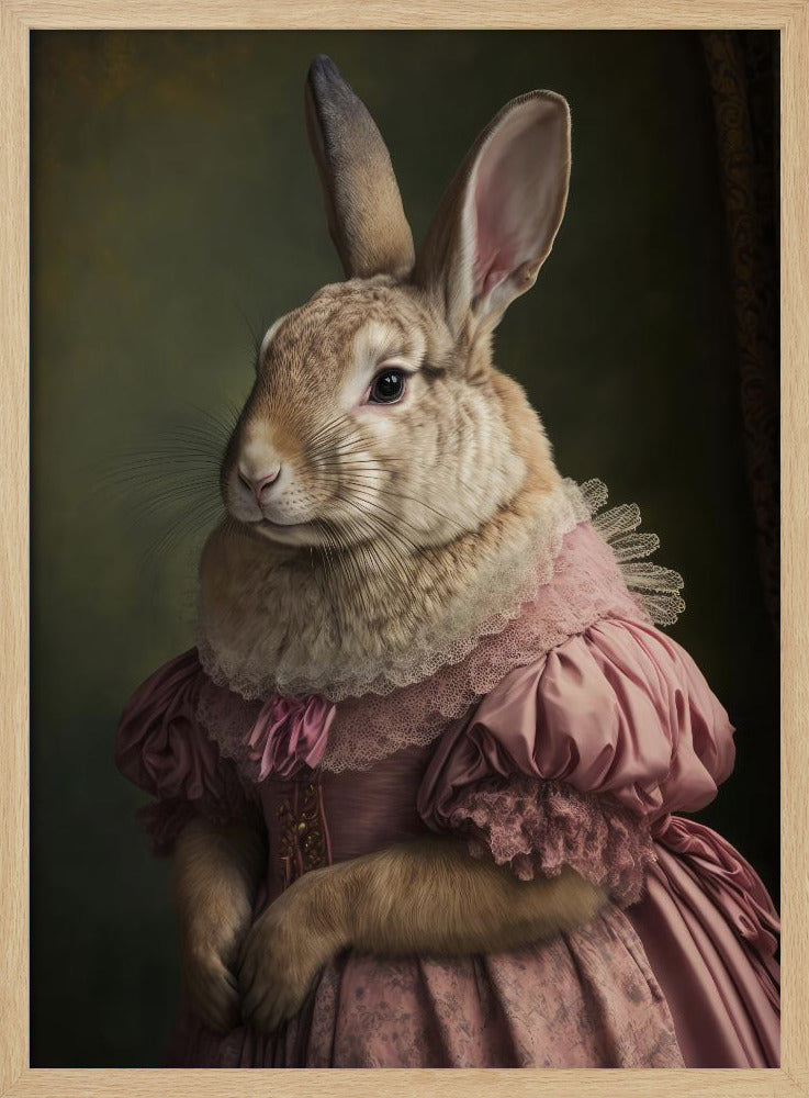 Koninklijke Konijnenvrouw | Poster