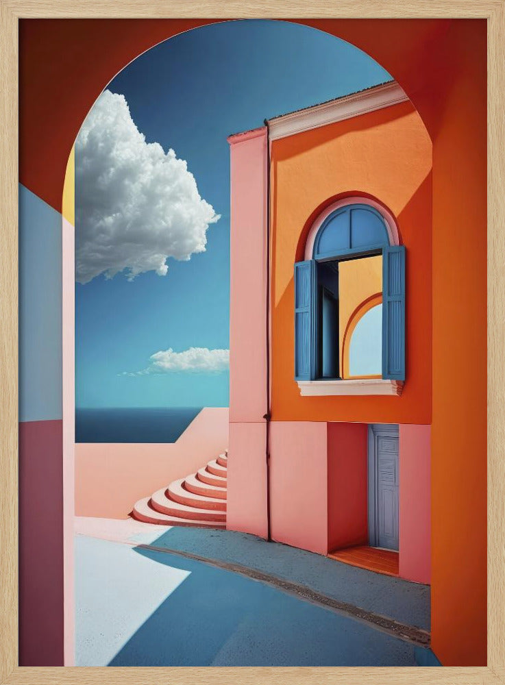 Levendig droomlandschap | Poster