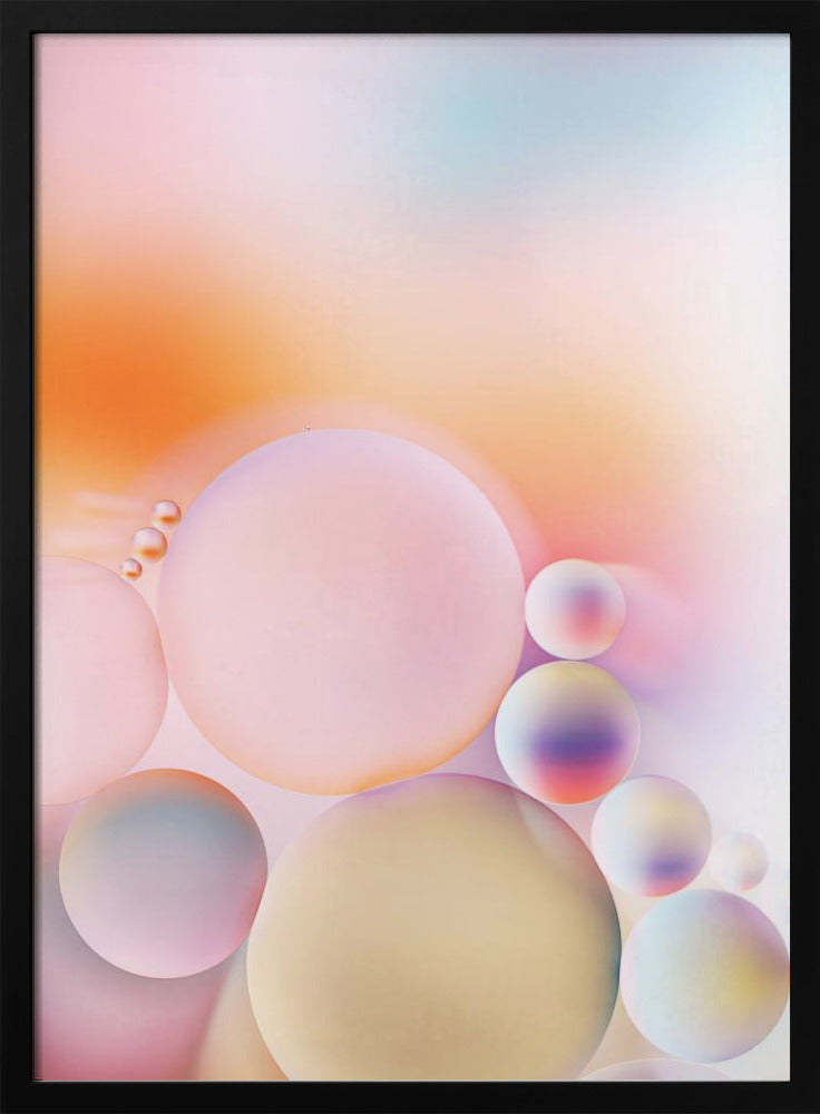 Olie en water VII | Poster