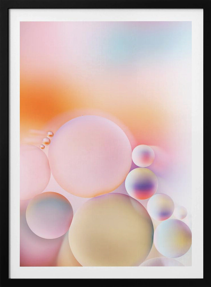 Olie en water VII | Poster