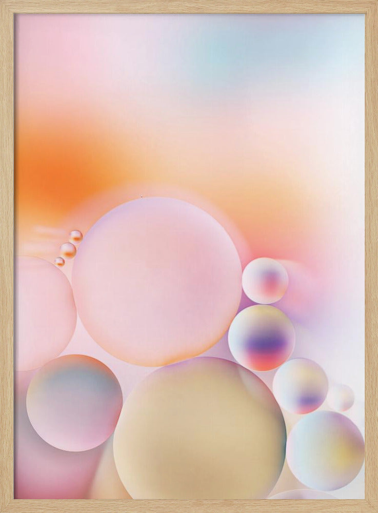 Olie en water VII | Poster