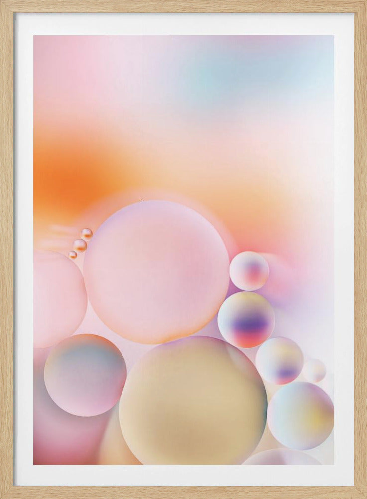 Olie en water VII | Poster