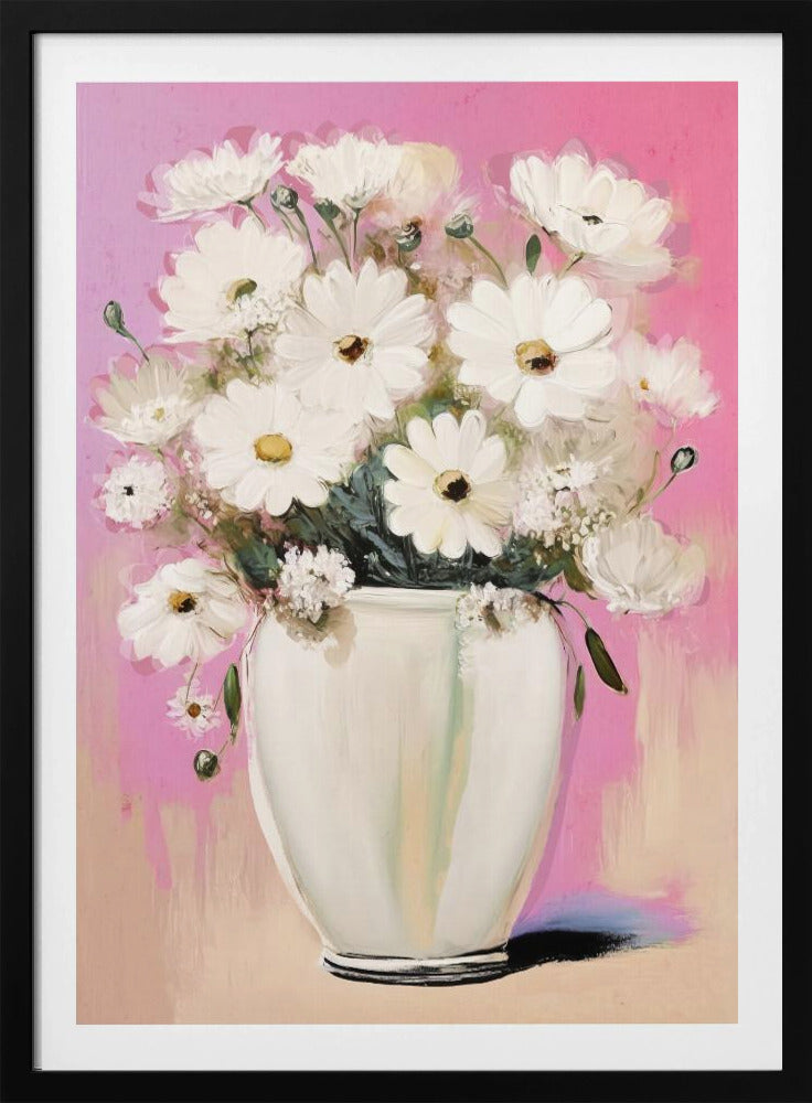 Bloemblaadjes in roze tint | Poster