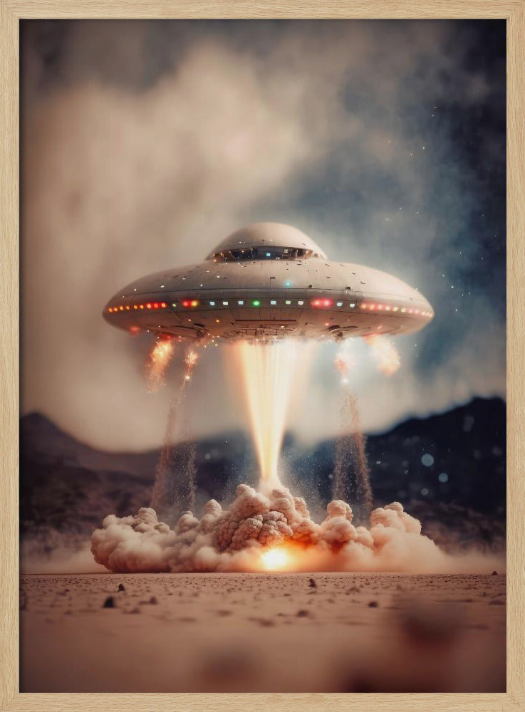 Galactische Opstijging | Poster
