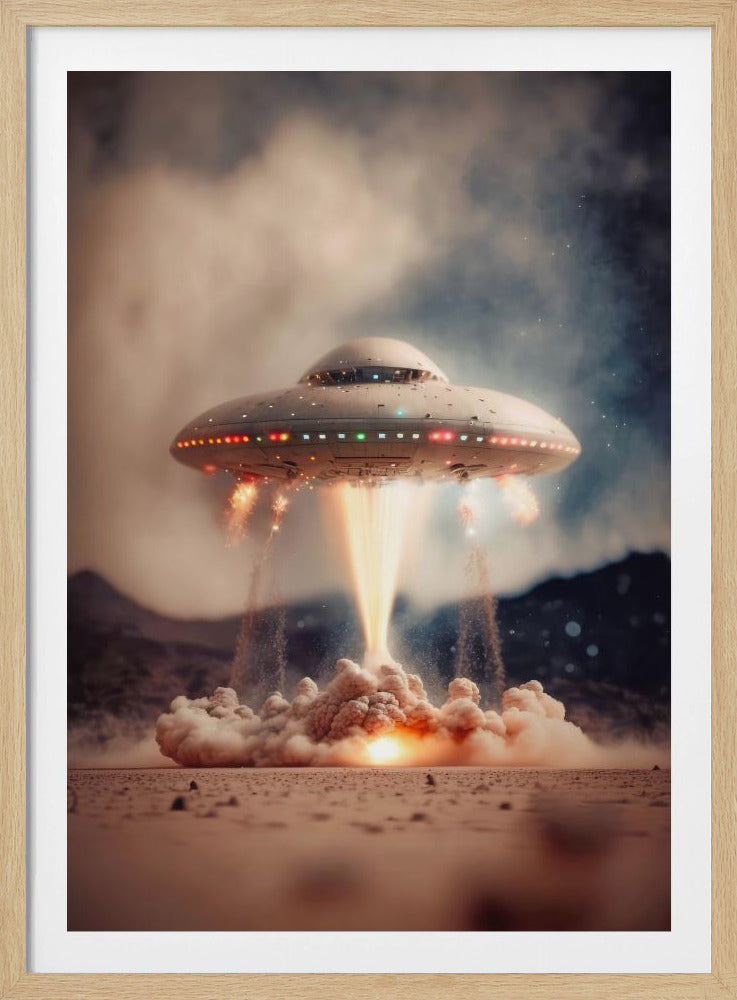 Galactische Opstijging | Poster