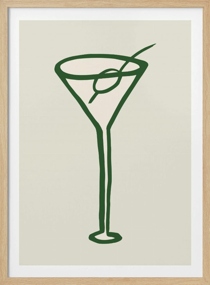 Cocktailgroen | Poster