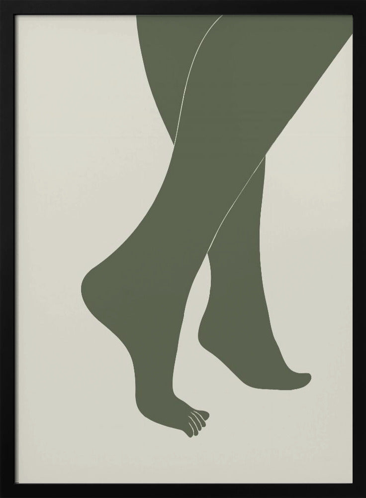 Tip Toe Green | Poster